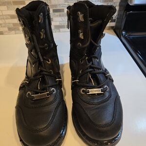 Harley-Davidson Women's Black Moto Boots